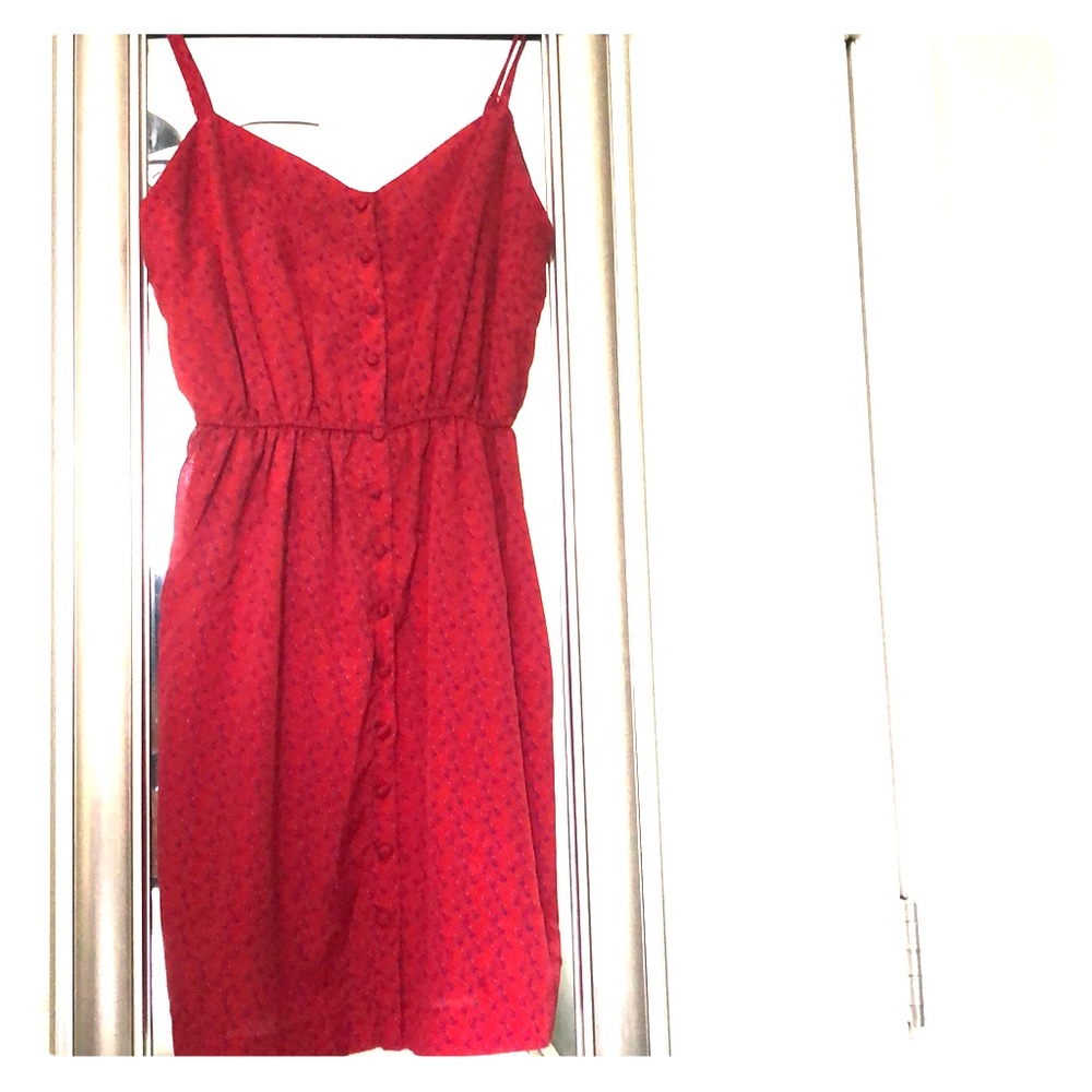 Red sundress